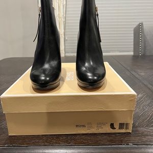 MICHAEL Michael Kors Black Ankle Boots